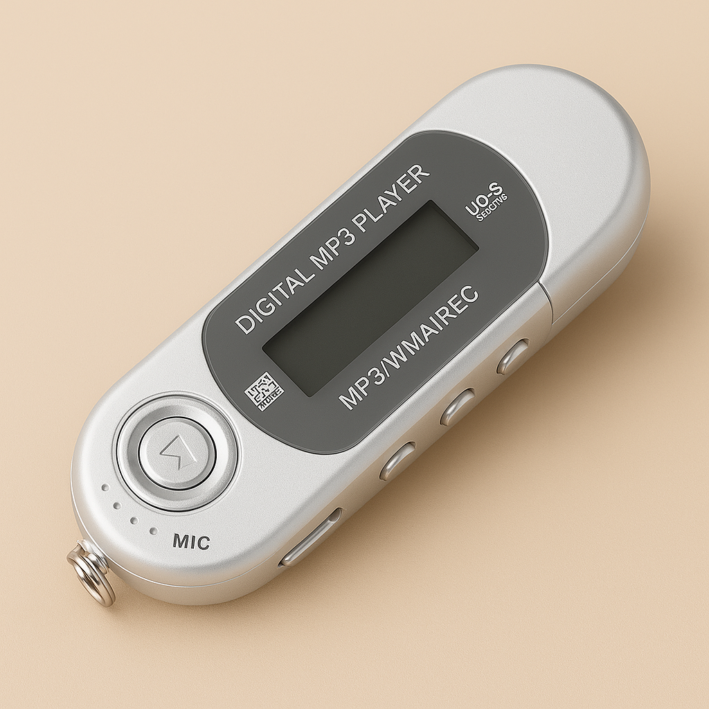 Reproductor Mini MP3 Retro